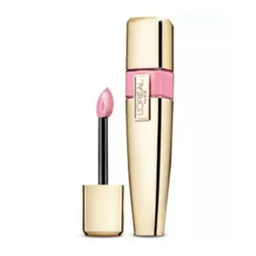 L'Oreal Paris Colour Caresse Wet Shine Lip Stain, Pink Resistance, 0.21 Ounces