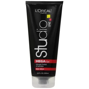 L'Oreal Studio Line Head Lock Mega Hard Hold Gel 6.80 oz (Pack of 4)