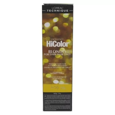 Loreal Excel Hicolor H16 Tube Honey Blonde 1.74oz (3 Pack)