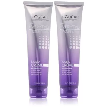 Loreal Paris Everstyle Texture Series Tousle Creme, 5.1 Fluid Ounce (2 Pack)