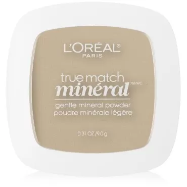 L'Oreal Paris True Match Mineral Pressed Powder, Light Ivory, 0.31 Ounce