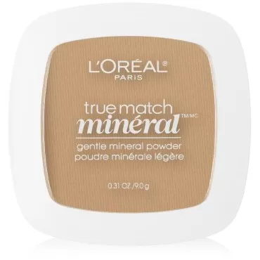 L'Oreal Paris True Match Mineral Pressed Powder, Natural Buff, 0.31 Ounce