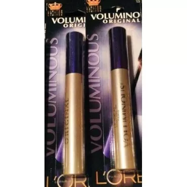 L'oreal Voluminous Original Crown Jewel Mascara, 310 Blackest Black, (2 Pack)