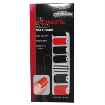 Loreal Limited Edition Project Runway Nail Stickers - The Enchanted Queen (2 Pack)