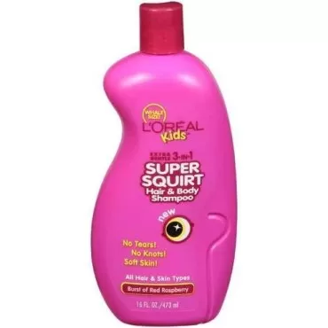 Loreal Kids 2-in-1 Super Squirt Hair & Body Shampoo 16 Oz.