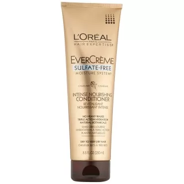 L'Oreal Paris EverCreme Sulfate-Free Moisture System Intense Nourishing Conditioner, 8.5 Fluid Ounce