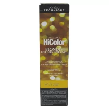 Loreal Excellence Hicolor H13 Tube Natural Blonde 1.74 Ounce (51ml) (6 Pack)