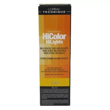 Loreal Excellence Hicolor Hilights Golden Blonde 1.2oz (6 Pack)