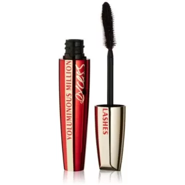L'Oreal Paris Voluminous Million Lashes Excess Mascara, Black [455] 0.31 oz (Pack of 2)