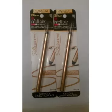 Loreal Paris Infallible Silkissime Gold Eyeliner -- 2 per case.