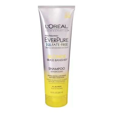 L'Oreal Paris Hair Care Expertise Everpure Blonde Shampoo, 8.5 Fluid Ounce
