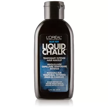Loreal Liquid Chalk Hair Makeup - Blue Hue 1.6 Ounce (47ml) (2 Pack)