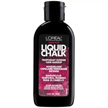 Loreal Liquid Chalk Hair Makeup -Pink Pop 1.6 Ounce (47ml) (3 Pack)