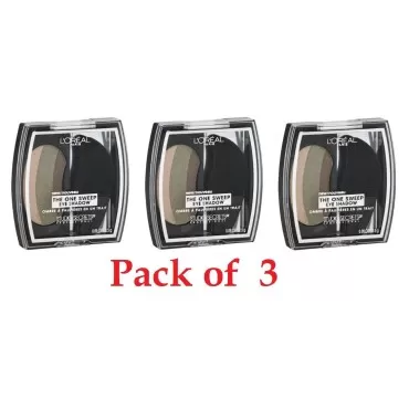L'oreal Paris Studio Secrets Professional the One-sweep Eye Shadow, 309 Playful for green Eyes, 0.09-ounce (Pack of 3)