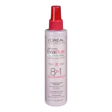 L'Oreal Paris Hair Care Expertise EverPure Blonde 8-in-1 Color Miracle Spray, Blonde, 6.7 Fluid Ounce