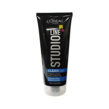 L'Oreal Paris Studio Line Clean Gel, Strong Hold, 6.8 Ounce (Pack of 2)
