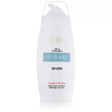L'Oreal Paris Futur-e Moisturizer Facial Day Lotion SPF 15, Normal to Dry Skin