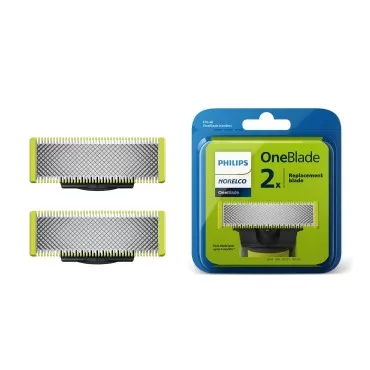 Philips Norelco Genuine OneBlade Replacement Blades, 2 Count, QP220/80