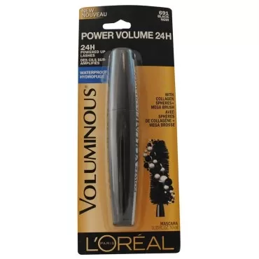 2 Pack- L'Oreal Voluminous Power Volume 24H Mascara #691 Black