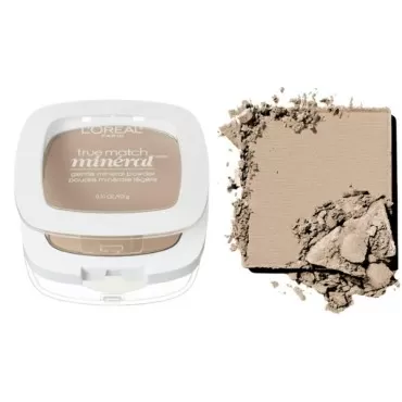 2 Pack- L'Oreal True Match Mineral Instant Shine Eraser Powder #N1-2/402 Soft Ivory