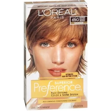 L'Oreal Superior Preference - 6-1/2G Lightest Golden Brown (Warmer) 1 Each (Pack of 2)