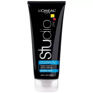 L'Oreal Studio Line Clear Minded Clean Gel, Strong Hold 6.80 oz (Pack of 7)