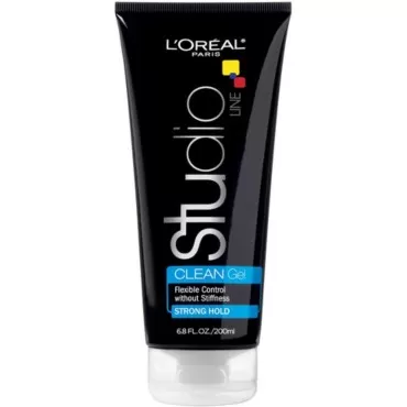 L'Oreal Studio Line Clear Minded Clean Gel, Strong Hold 6.80 oz (Pack of 10)