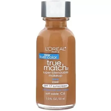 L'Oreal Paris True Match Super Blendable Makeup, Soft Sable [C6] 1 oz (Pack of 11)