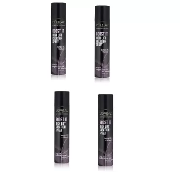 L'Oreal Advanced Hairstyle Boost It High Lift Creation Spray Strong Hold 5.30 oz (Pack of 4)