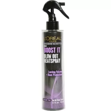 L'Oreal Advanced Hairstyle Boost It Blow Out Heat Spray 5.70 oz (Pack of 8)