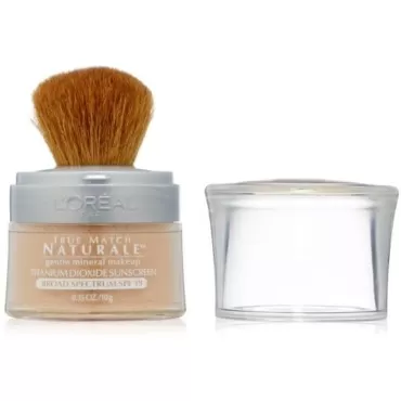 L'Oreal True Match Naturale Mineral Foundation, Buff Beige [466] 0.35 oz (Pack of 6)