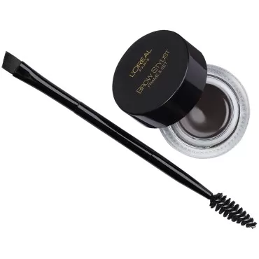 L’Oréal Paris Brow Stylist Frame and Set, Deep Brunette, 0.08 oz.