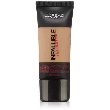 L'Oréal Paris Infallible Pro-Matte Foundation, Caramel Beige, 1 fl. oz.
