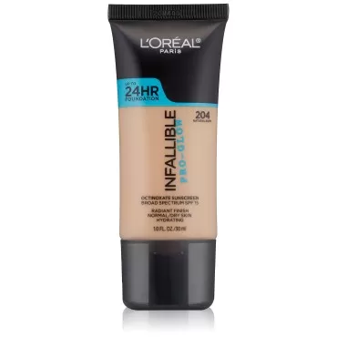 L'Oréal Paris Infallible Pro-Glow Foundation, Natural Buff, 1 fl. oz.