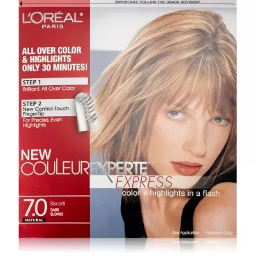 L'Oreal Paris Couleur Experte All Over Color and Highlights, 7.0 Biscotti