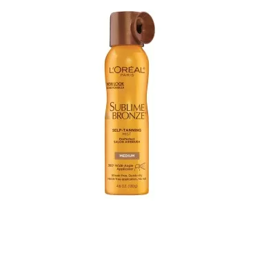 L'Oreal Paris Sublime Bronze Self Tanning Mist, Medium, 4.6 oz.