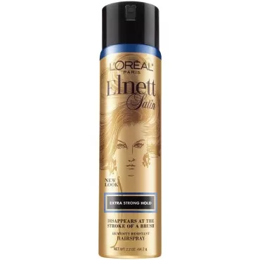 L'Oreal Paris Elnett Satin Hairspray Extra Strong Hold (Travel Size), 2.2 Ounce