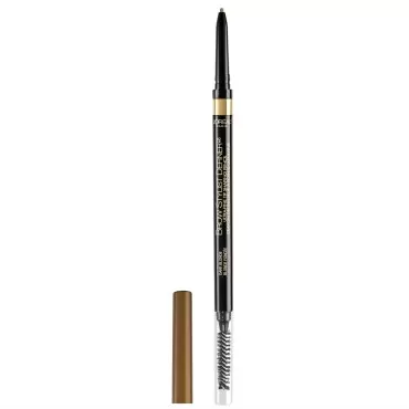 L'Oreal Paris Makeup Brow Stylist Definer Waterproof Eyebrow Pencil, Ultra-Fine Mechanical Pencil, Draws Tiny Brow Hairs and Fills in Sparse Areas and Gaps, Dark Blonde, 0.003 Ounce (Pack of 1)