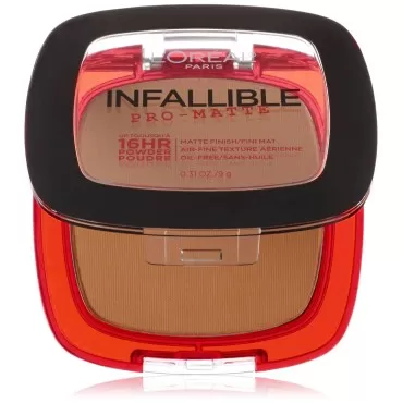L'Oréal Paris Infallible Pro-Matte Powder, Golden Beige, 0.31 oz.