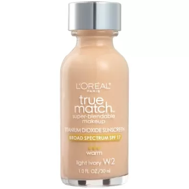 L'Oréal Paris True Match Super-Blendable Makeup, Light Ivory, 1 fl. oz.