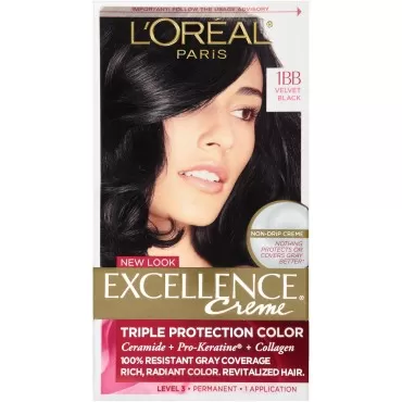 L'Oreal Paris Excellence Creme, 1BB Velvet Black