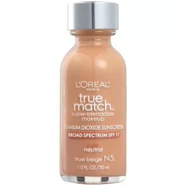 L'Oréal Paris True Match Super-Blendable Makeup, True Beige, 1 fl. oz.