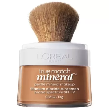 L'Oréal Paris True Match Loose Powder Mineral Foundation, Classic Tan, 0.35 oz.