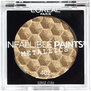 L'Oreal Paris Cosmetics Infallible Paints Metallics Eyeshadow, Brass Knuckles, 0.09 Ounce
