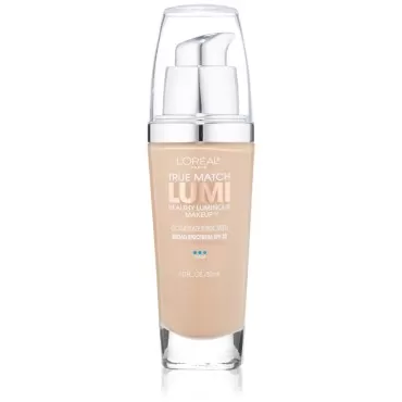 L'Oréal Paris True Match Lumi Healthy Luminous Makeup, C3 Creamy Natural, 1 fl. oz.