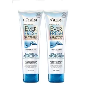 L'Oreal Paris EverFresh Balancing Conditioner Sulfate-Free, 8.5 Fluid Ounce (Pack of 2)
