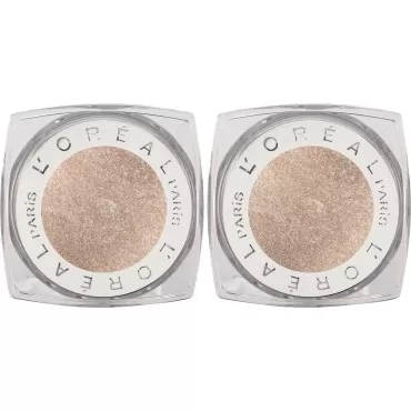 L'Oreal Paris Cosmetics Infallible 24hr Shadow, Iced Latte, 2 Count
