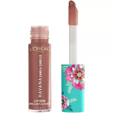 L'Oreal Paris Cosmetics X Camila Cabello Havana Lip Dew, Desnudo, 0.21 Fluid Ounce