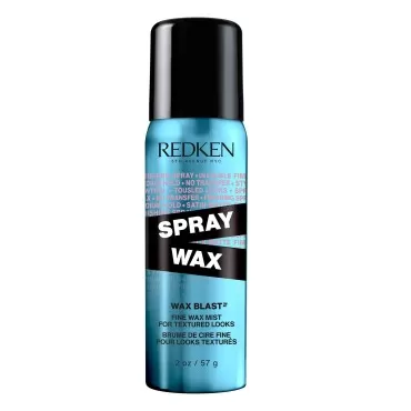 Redken Spray Wax Invisible Texture Mist | For All Hair Types | High Impact Finishing Spray-Wax | Adds Volumizing Body & Dimension With A Satin-Matte Finish | Medium Control | 2 Oz