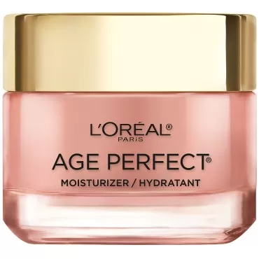 L'Oreal Paris Skincare Age Perfect Rosy Tone Face Moisturizer with LHA and Imperial Peony, Anti-Aging Day Cream for Face, Non-greasy, 2.55 oz, Packaging May Vary